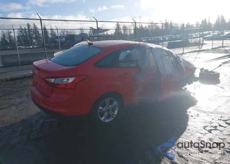 2014 Ford Focus Se from USA, damaged, VIN 1FADP3F25EL319381